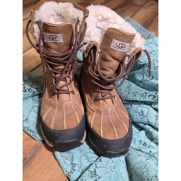 Ugg Adirondack lll Boots Chestnut Size 9 - Picture 1 of 7